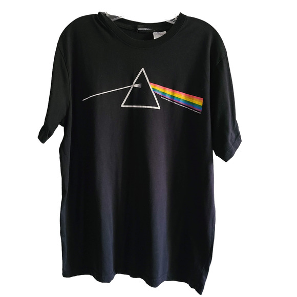 PINK FLOYD Dark Side of the Moon Graphic Band Tee Unisex Size Large - Picture 5 of 9